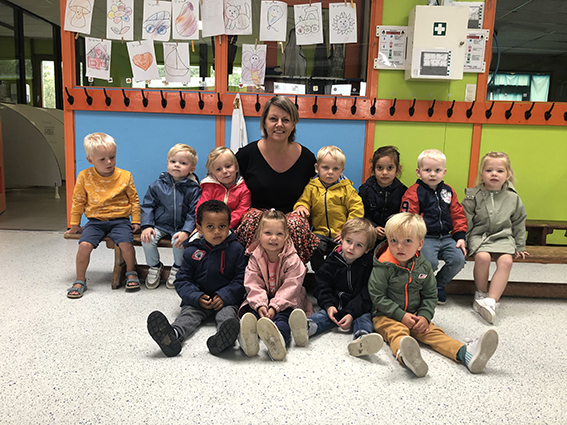 Eerste kleuter K1 Basisschool De Haan